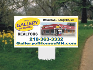 2x4 Commercial Property Site Signs
